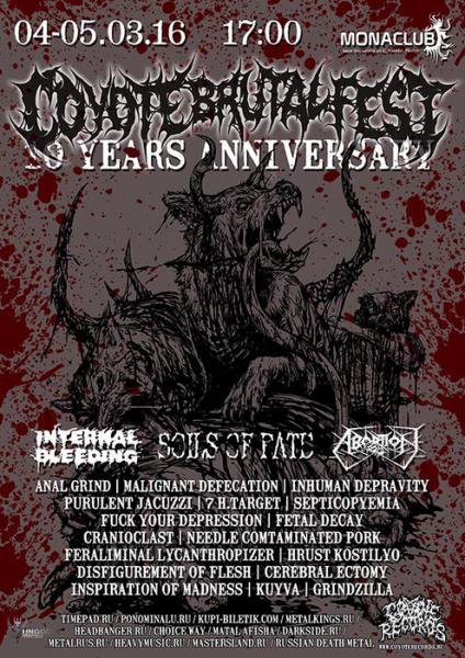  Coyote Brutal Fest X