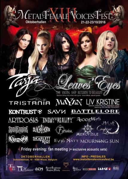  Metal Femal Voices Fest (21-22-23 October 2016)