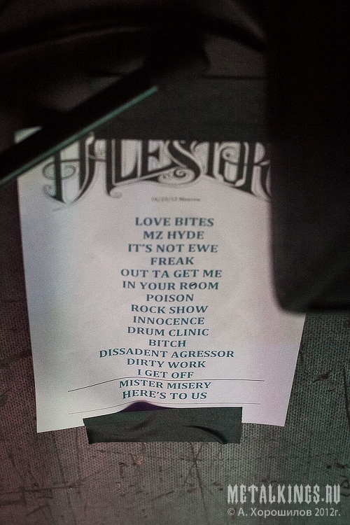    Halestorm 2012-10-23, ,  Hall ( ), 