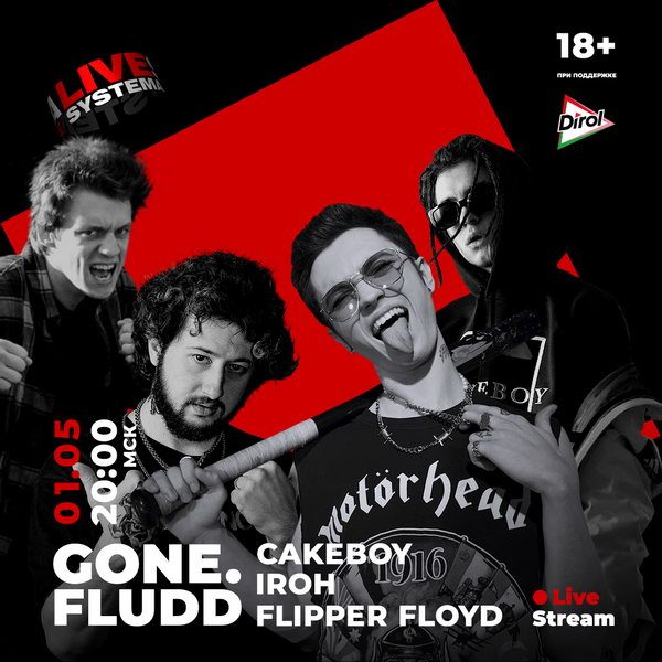 GONE.FLUDD  -   LIVE SYSTEMA